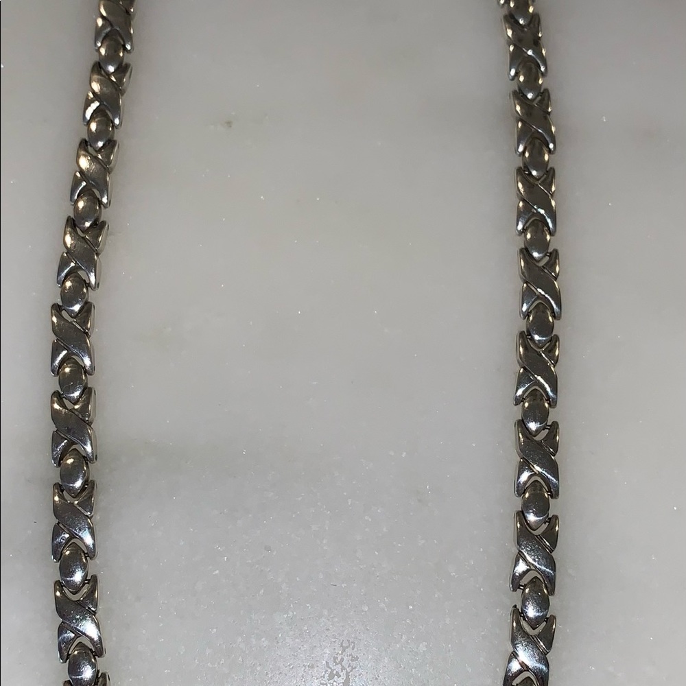 925 Solid Sterling Silver Necklace - image 4